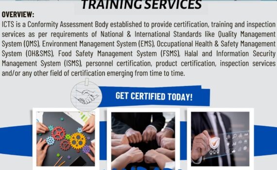ISO CERTIFICATION AND TRAINING SERVICES